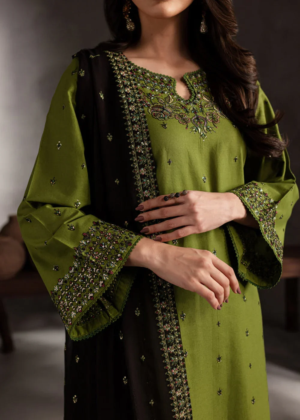Ella (Cotton Embroided 3 PCs) - Image 5