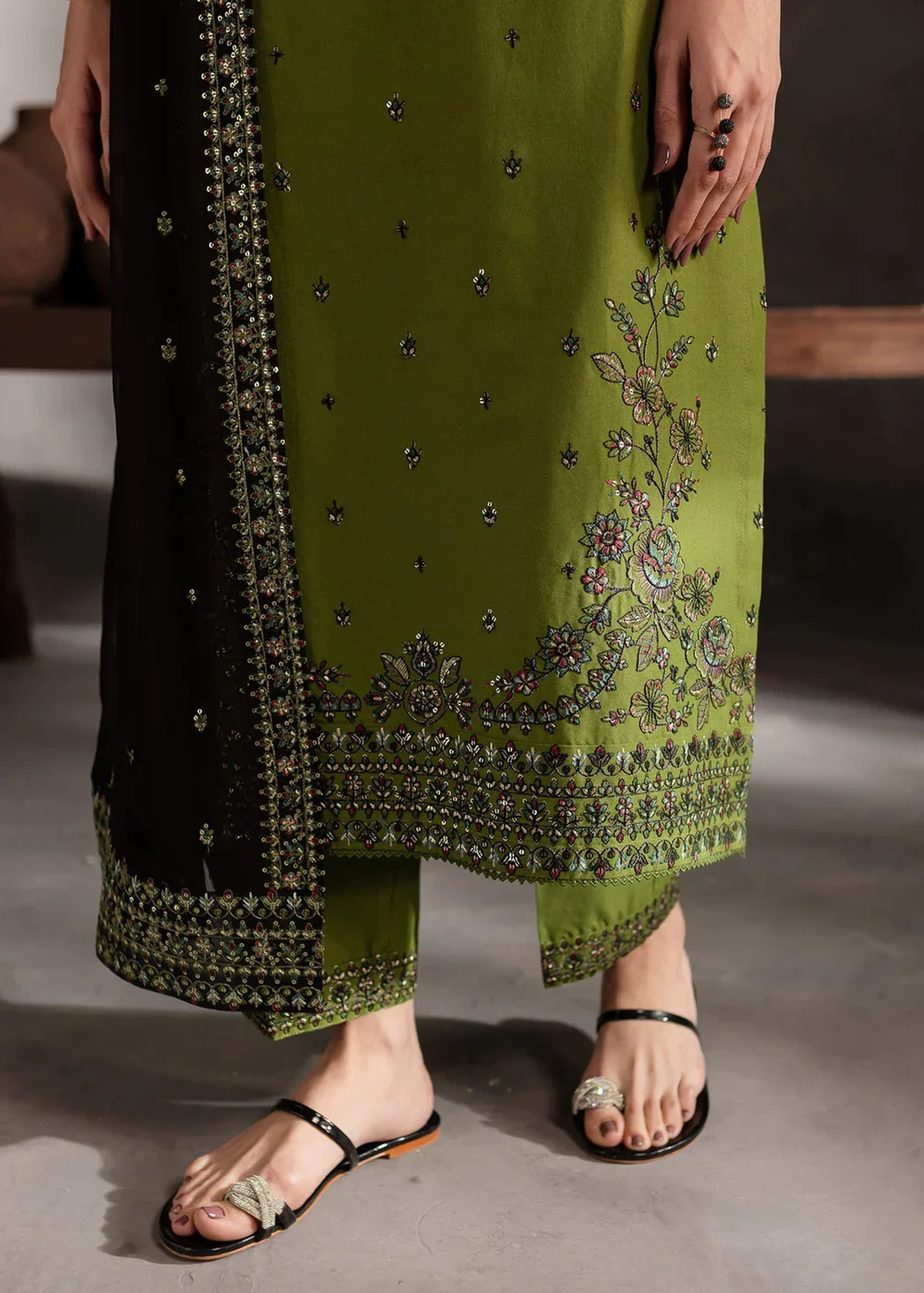 Ella (Cotton Embroided 3 PCs) - Image 6