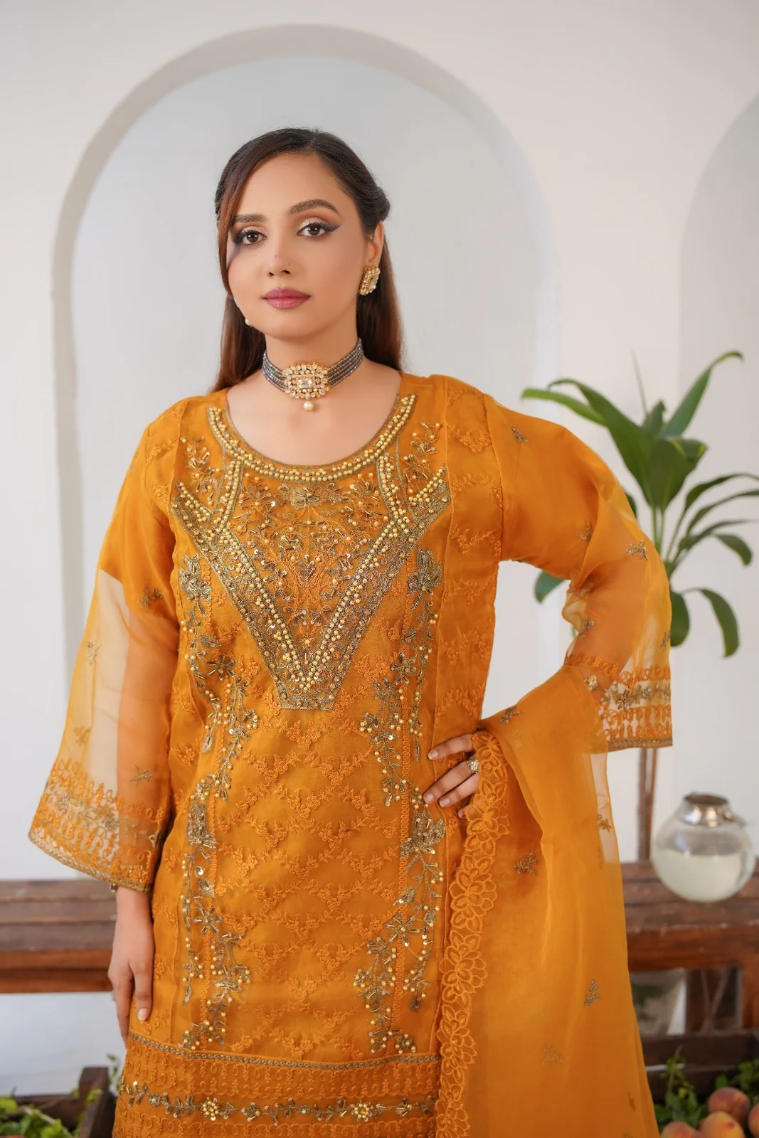 Elvin Fancy ( Stitched 3 Pcs ) - Image 8