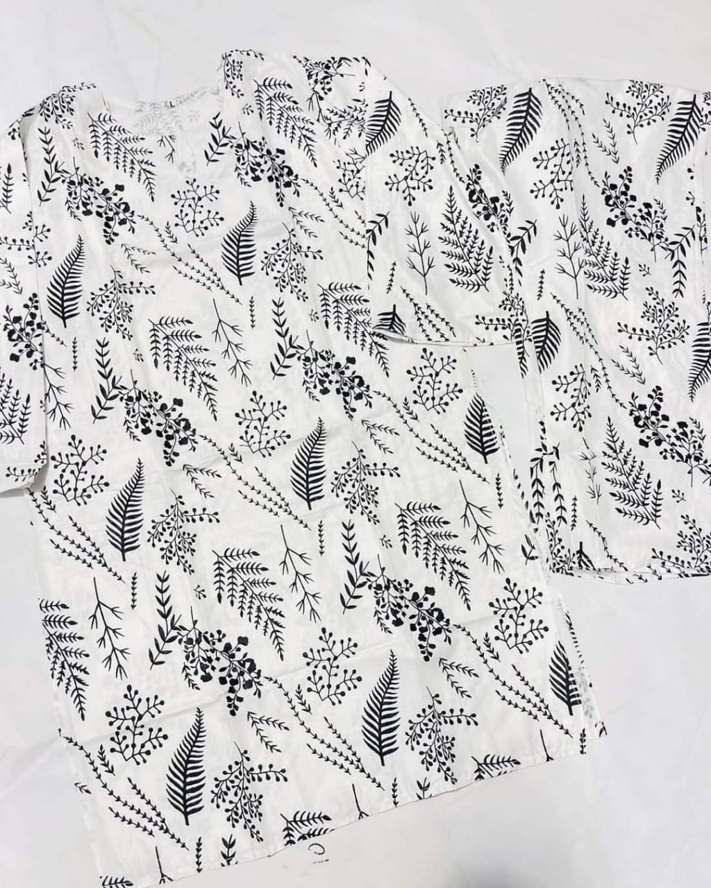Floral Leaf (Stitched 2 PCs) - Image 13