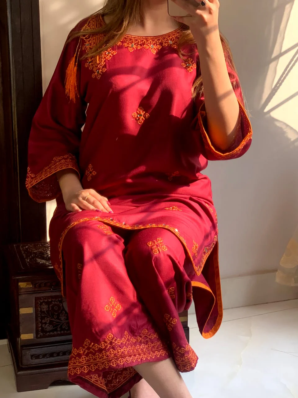 Gul Rang (Stitched 2 PCs) - Image 11