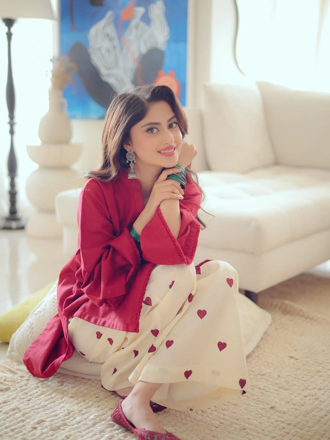 Hearts Red (Stitched 2 Pcs) - Image 6