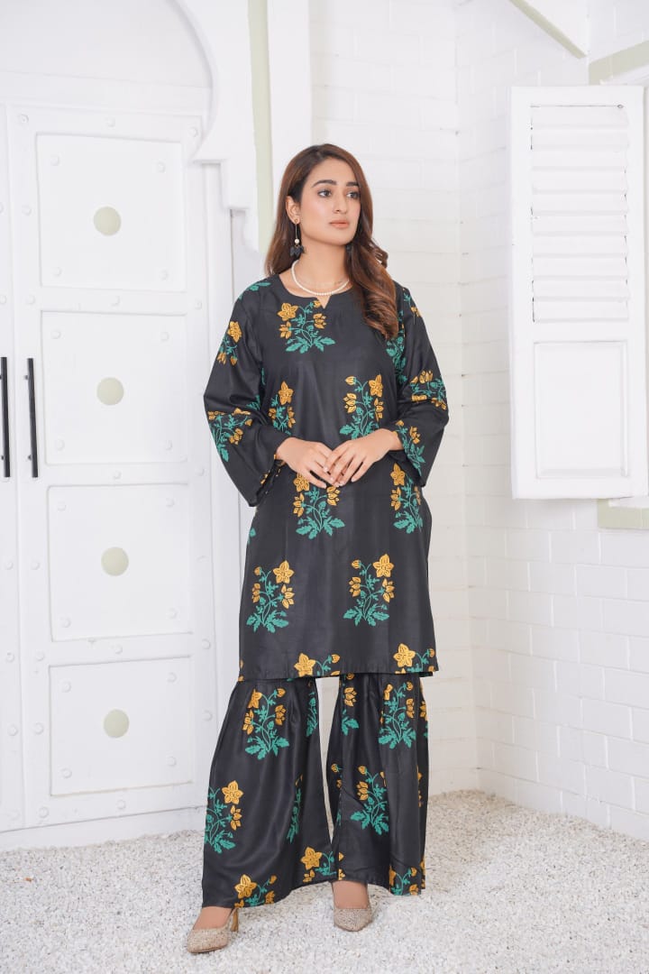 Horizon Shararah (Stitched 2PCs) - Image 2