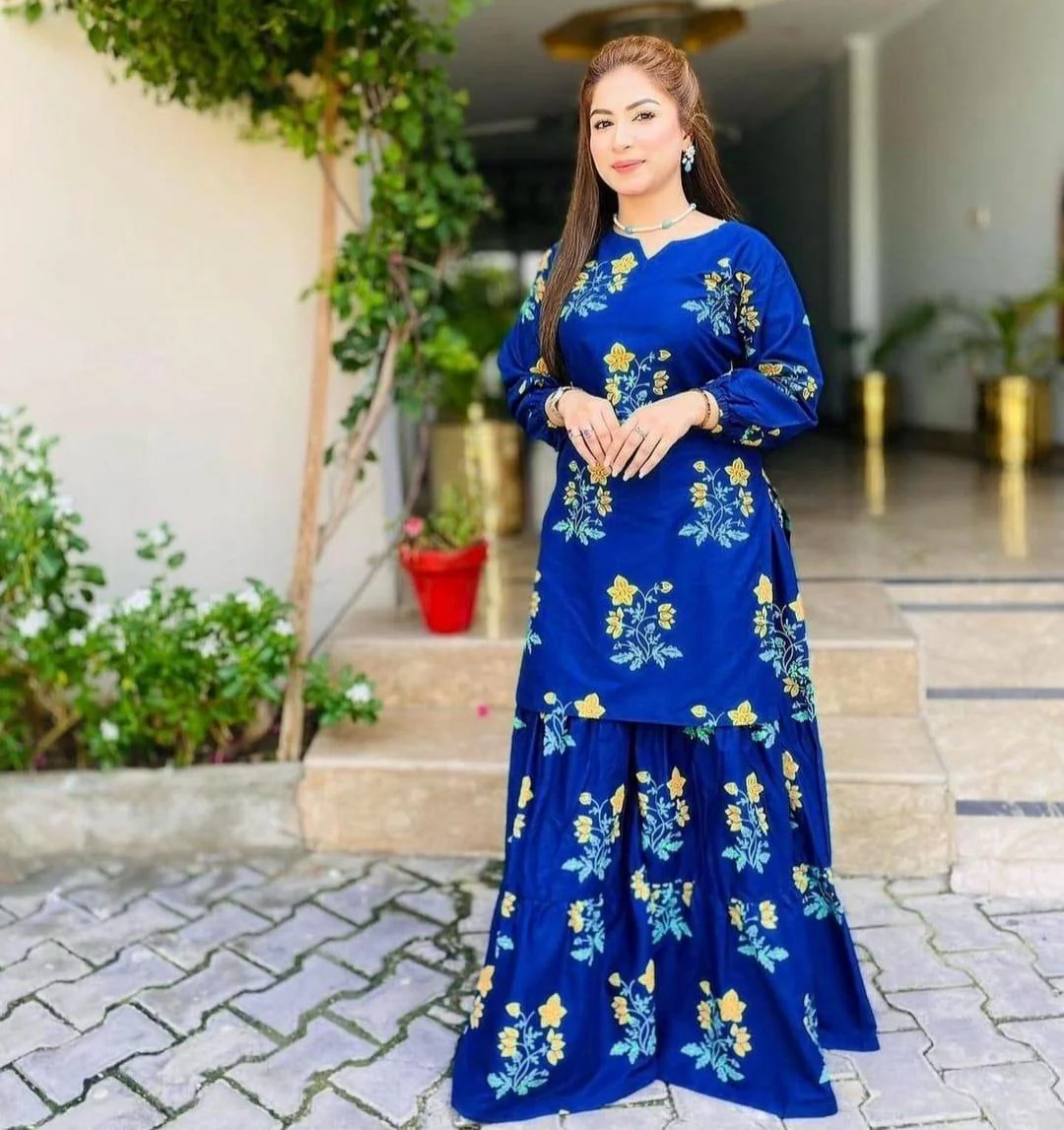 Horizon Shararah (Stitched 2PCs) - Image 5