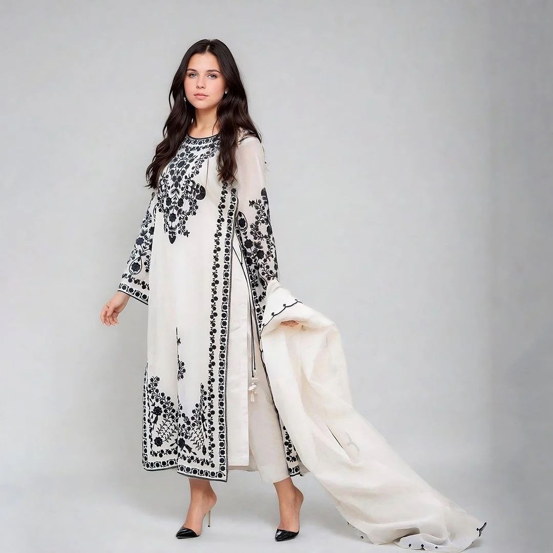 JANE-JANNAT (Organza 3PCs) - Image 4