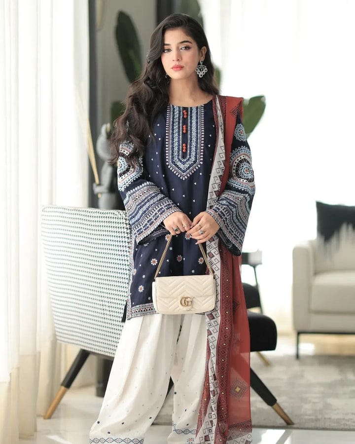 Juliet (Embroided 3 PCs) - Image 3