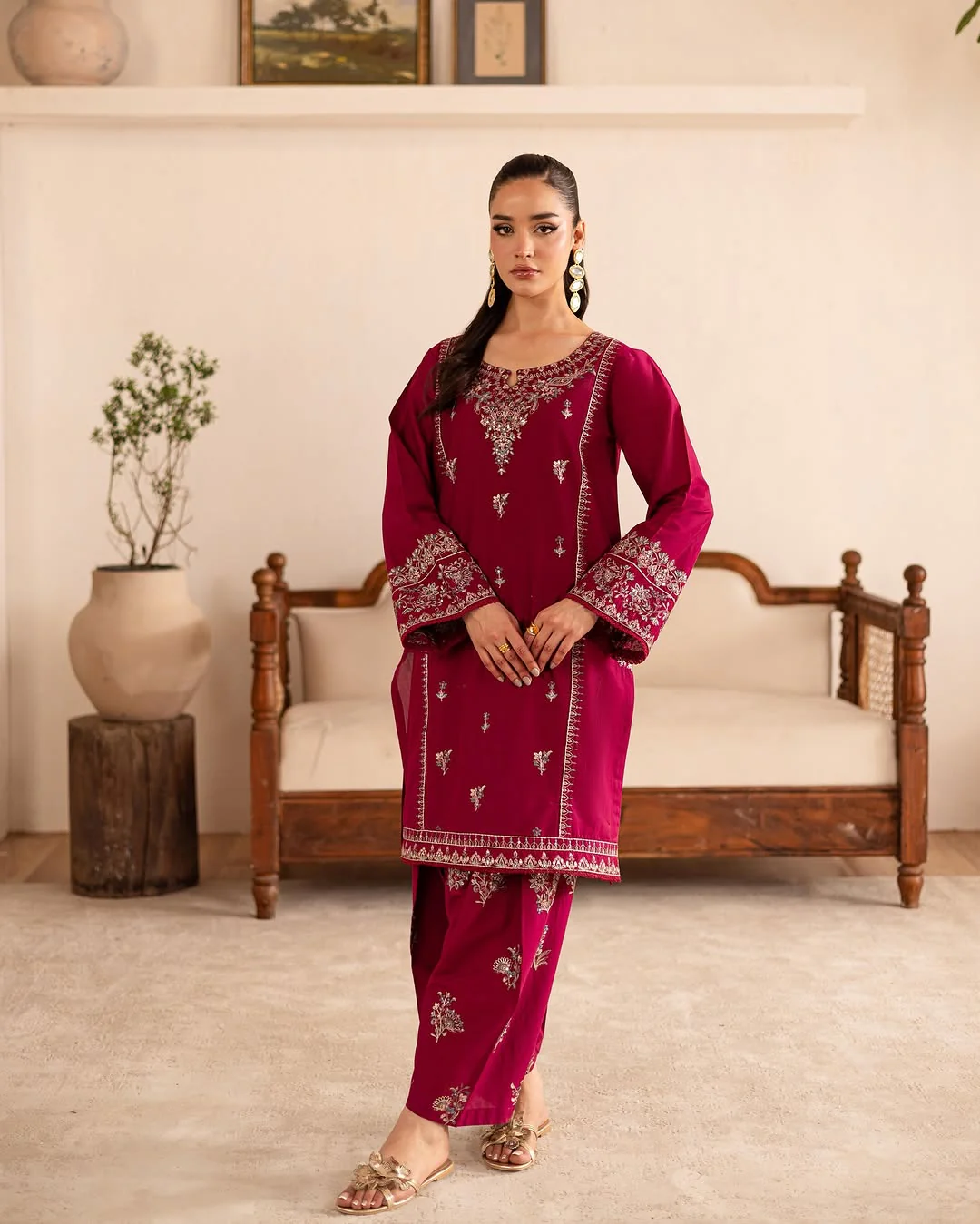 Junoon (Embroided 2 PCs)