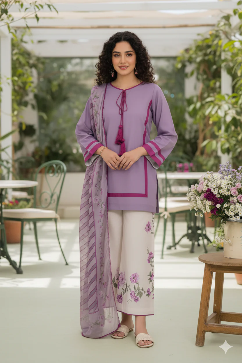Lavender 3-Piece Suit - Image 4
