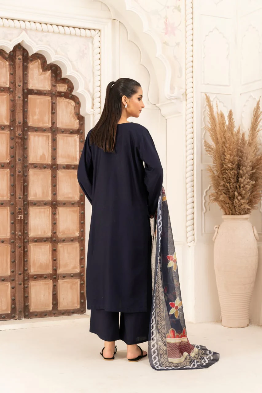 LAVISH EMBROIDERY (STITCHED 3 PCS) - Image 3