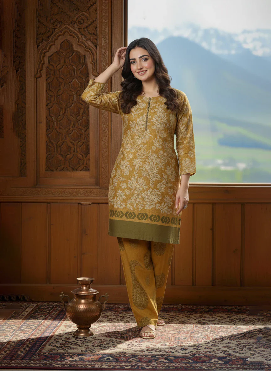 Lustrous Silk | Farshi-Shalwar (Stitched 2 Pcs) - Image 5