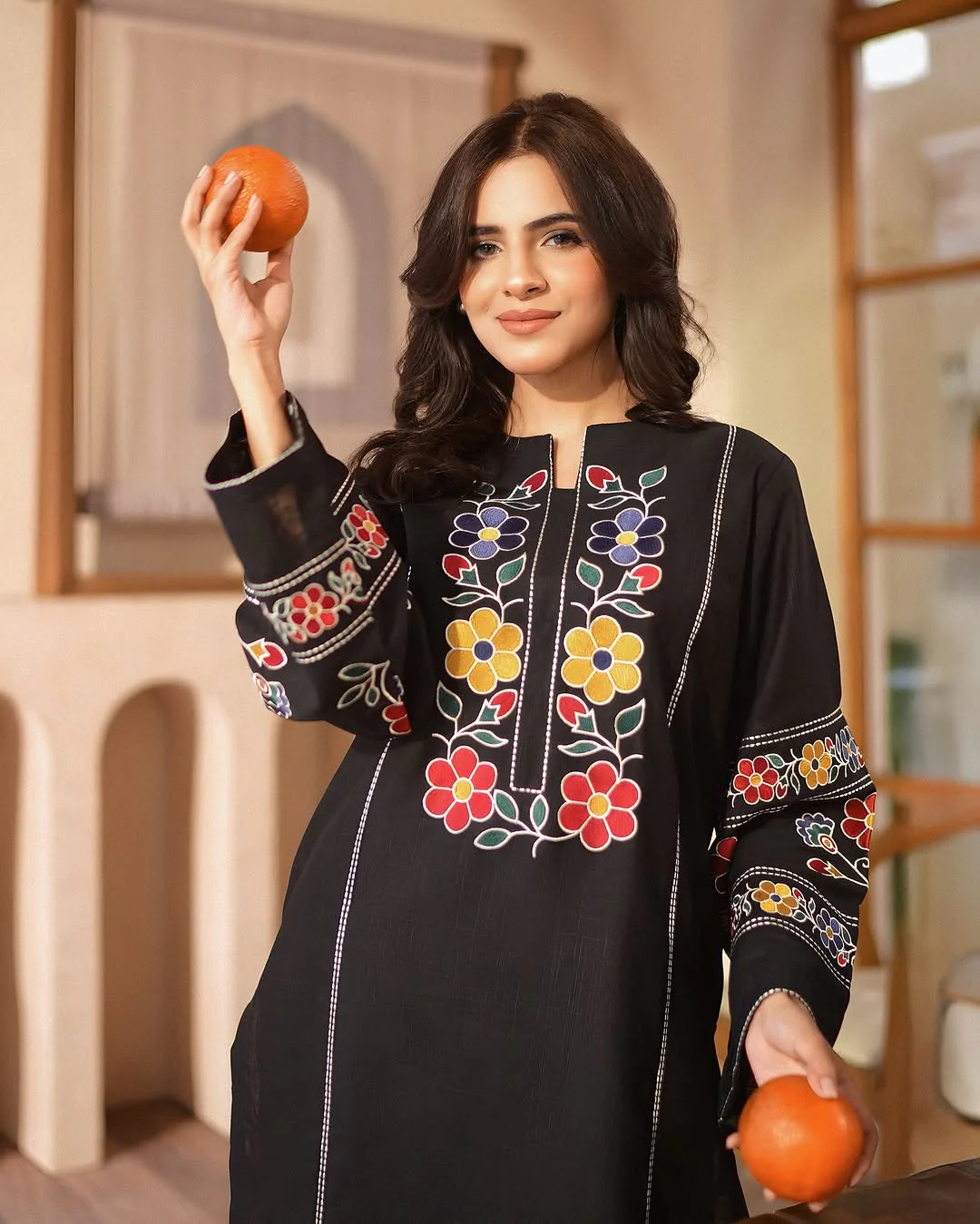 Maya Black (Embroidery 2 Pcs) - Image 6