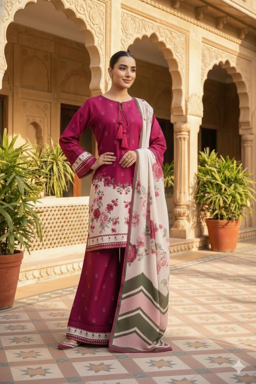 Monochrome (Stitched 3 Pcs) - Image 4