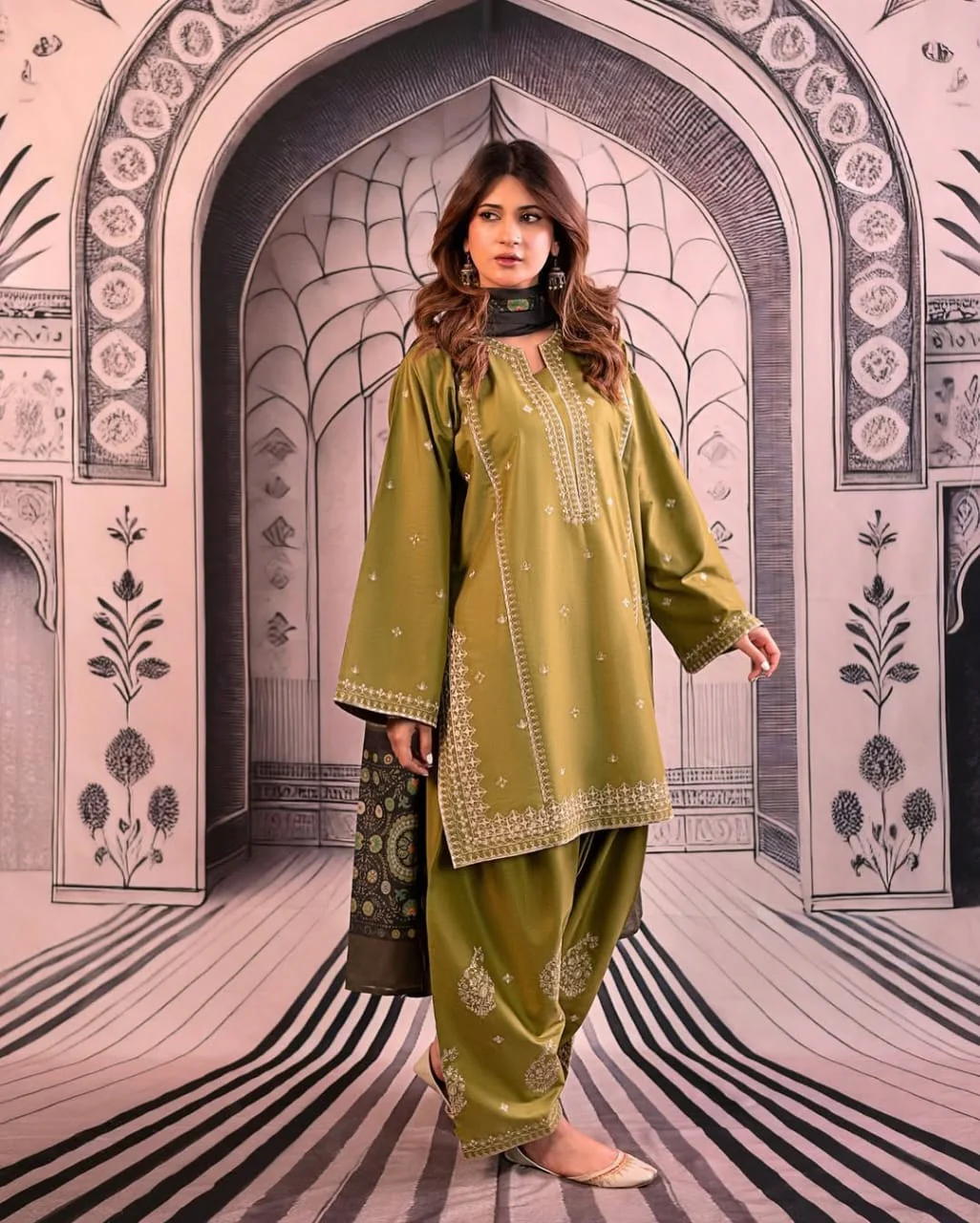 Nihal (Embroided 2  PCs) - Image 2