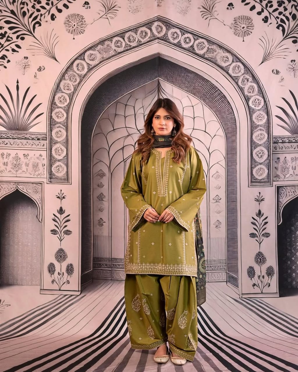 Nihal (Embroided 2  PCs) - Image 3