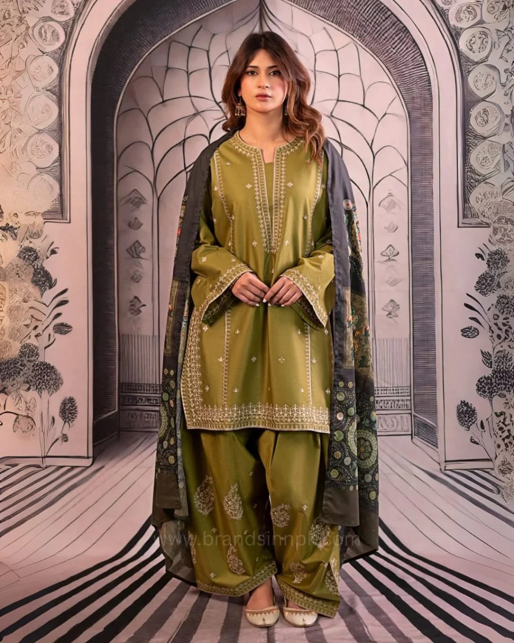 Nihal (Embroided 2  PCs) - Image 4