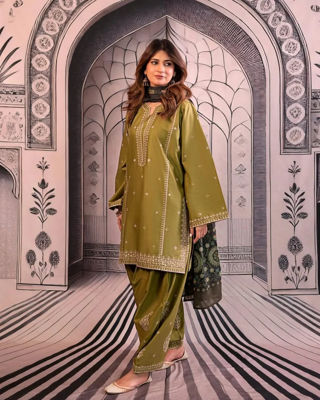 Nihal (Embroided 2  PCs) - Image 5