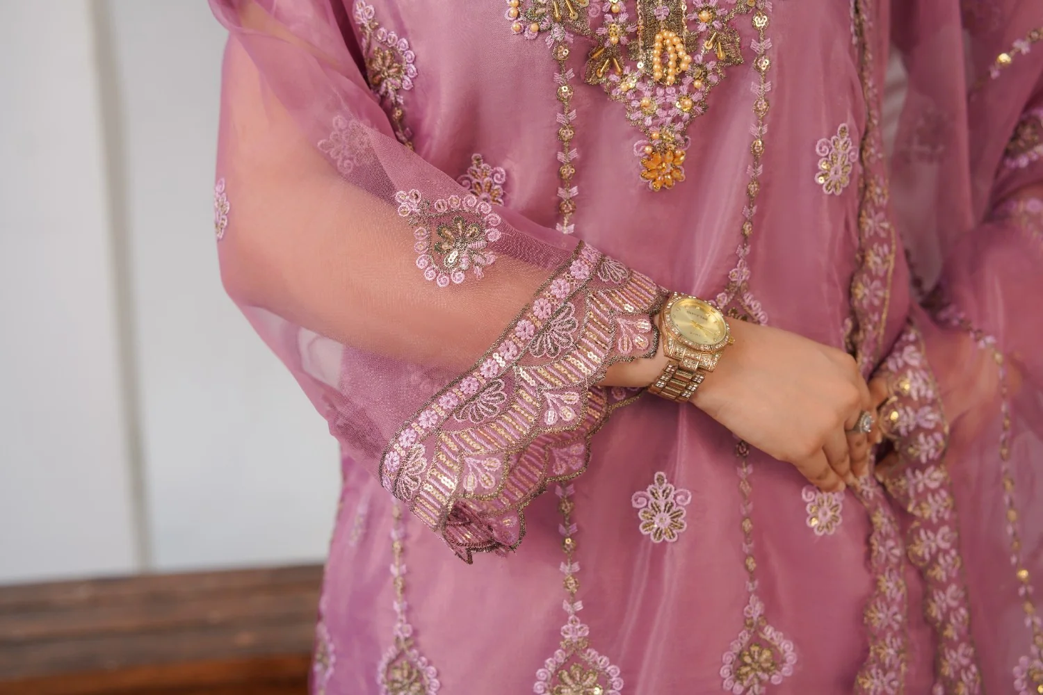 Parsa Fancy  ( Stitched 3 Pcs ) - Image 5