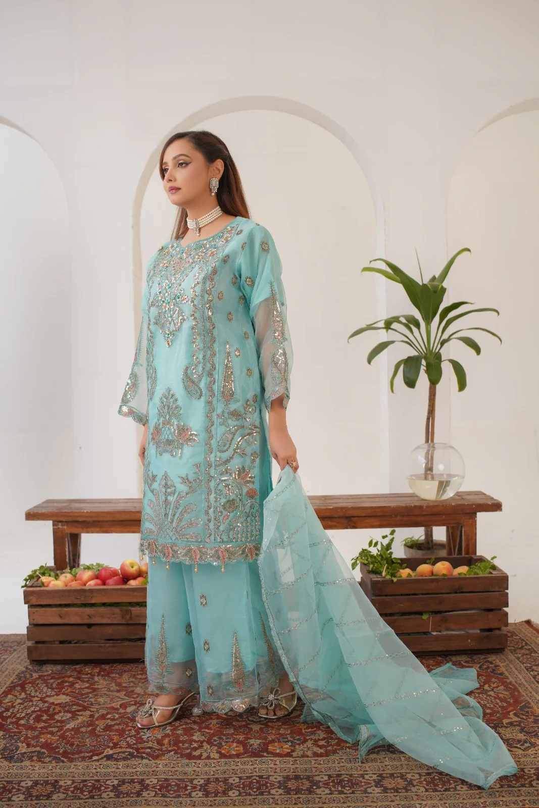 Payal (  Fancy Stitched 3 Pcs ) - Image 3