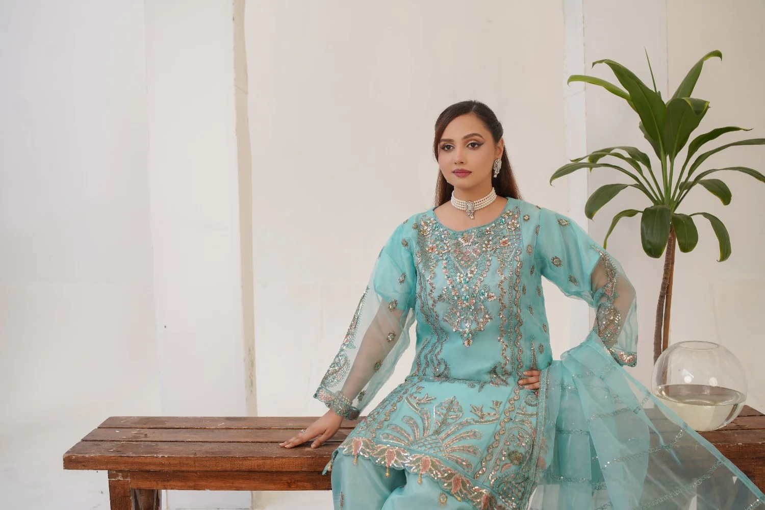 Payal (  Fancy Stitched 3 Pcs ) - Image 6