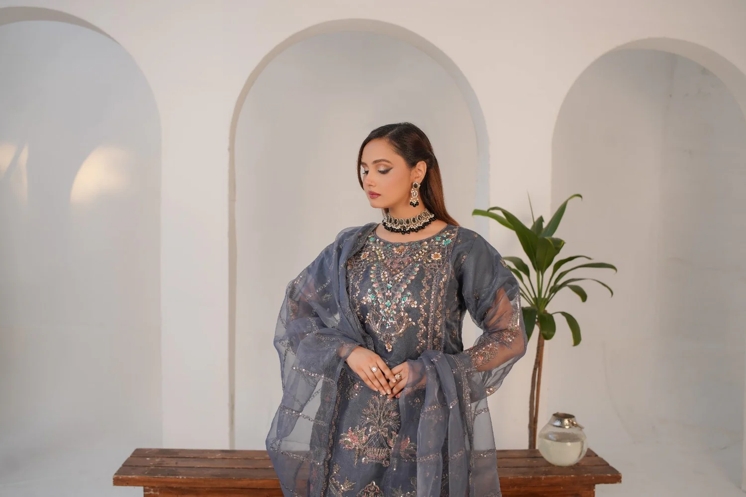 Payal (  Fancy Stitched 3 Pcs ) - Image 8