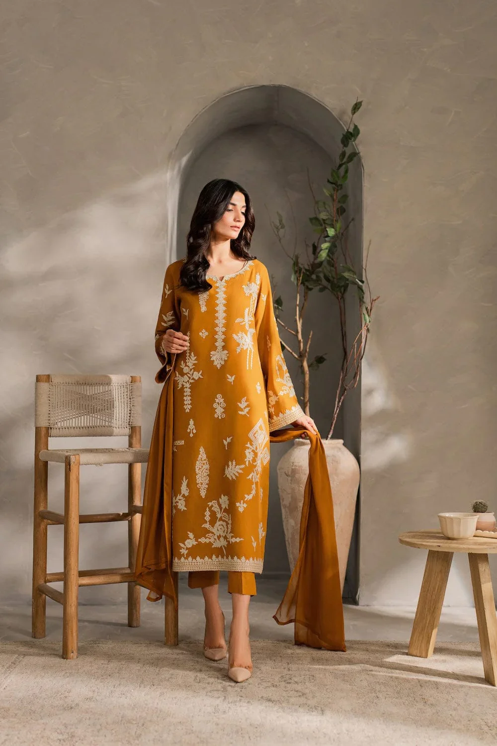 Rumi (Stitched 3 Pcs)