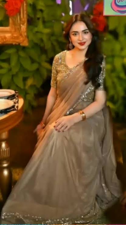 Shimer sarhee (unstitched) - Image 6