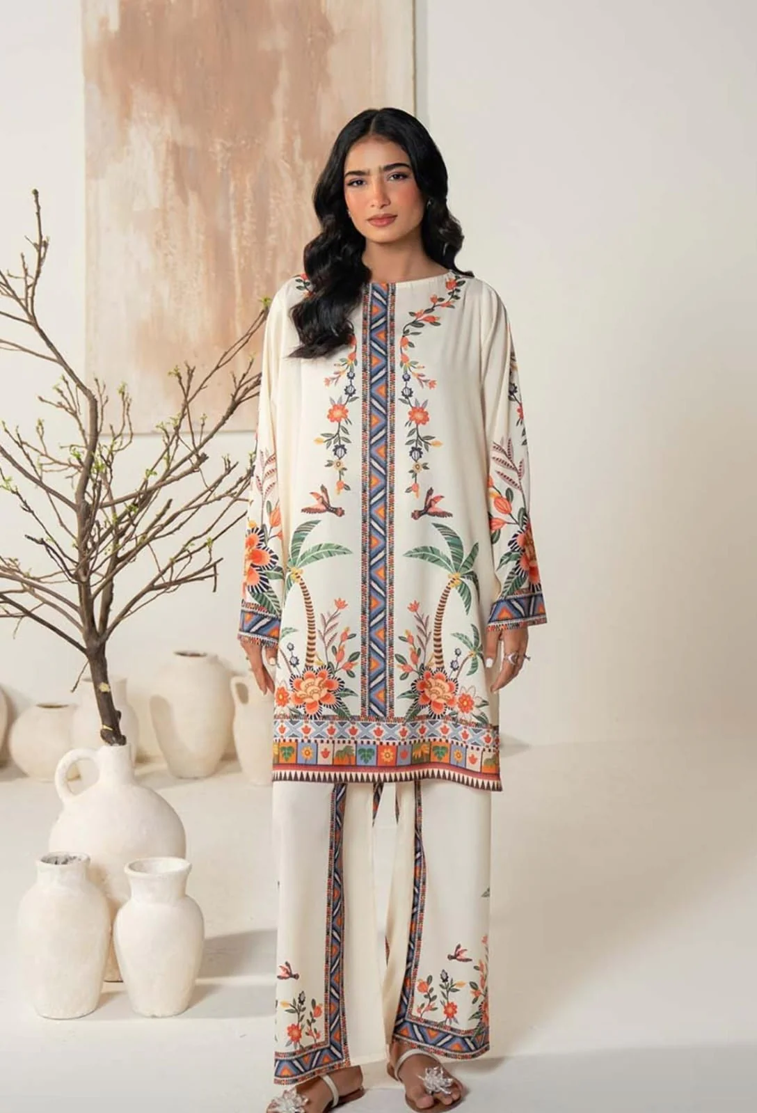 Suhag Floral (Digital 2 Pcs)