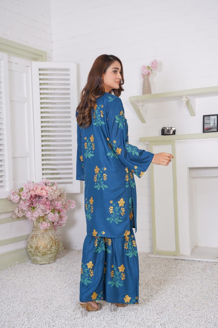 Horizon Sharara  ( Stitched 2 Pcs) - Image 3